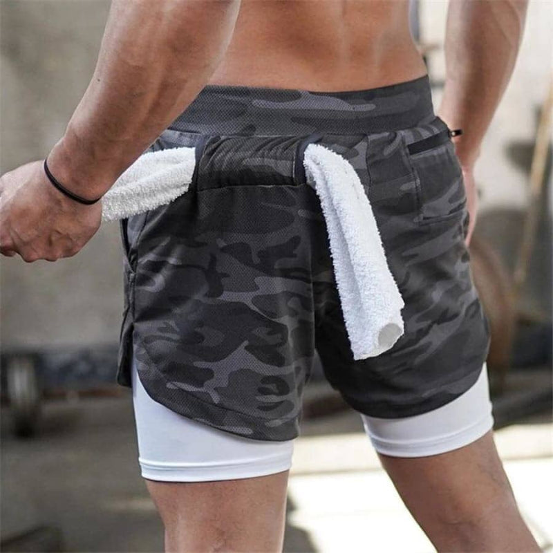 Shorts Para Treino 2 em 1 Esporte Air Effect 673 Direct Ofertas